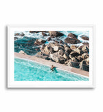 Bronte Pool II Art Print-PRINT-Olive et Oriel-Olive et Oriel-A5 | 5.8" x 8.3" | 14.8 x 21cm-White-With White Border-Buy-Australian-Art-Prints-Online-with-Olive-et-Oriel-Your-Artwork-Specialists-Austrailia-Decorate-With-Coastal-Photo-Wall-Art-Prints-From-Our-Beach-House-Artwork-Collection-Fine-Poster-and-Framed-Artwork
