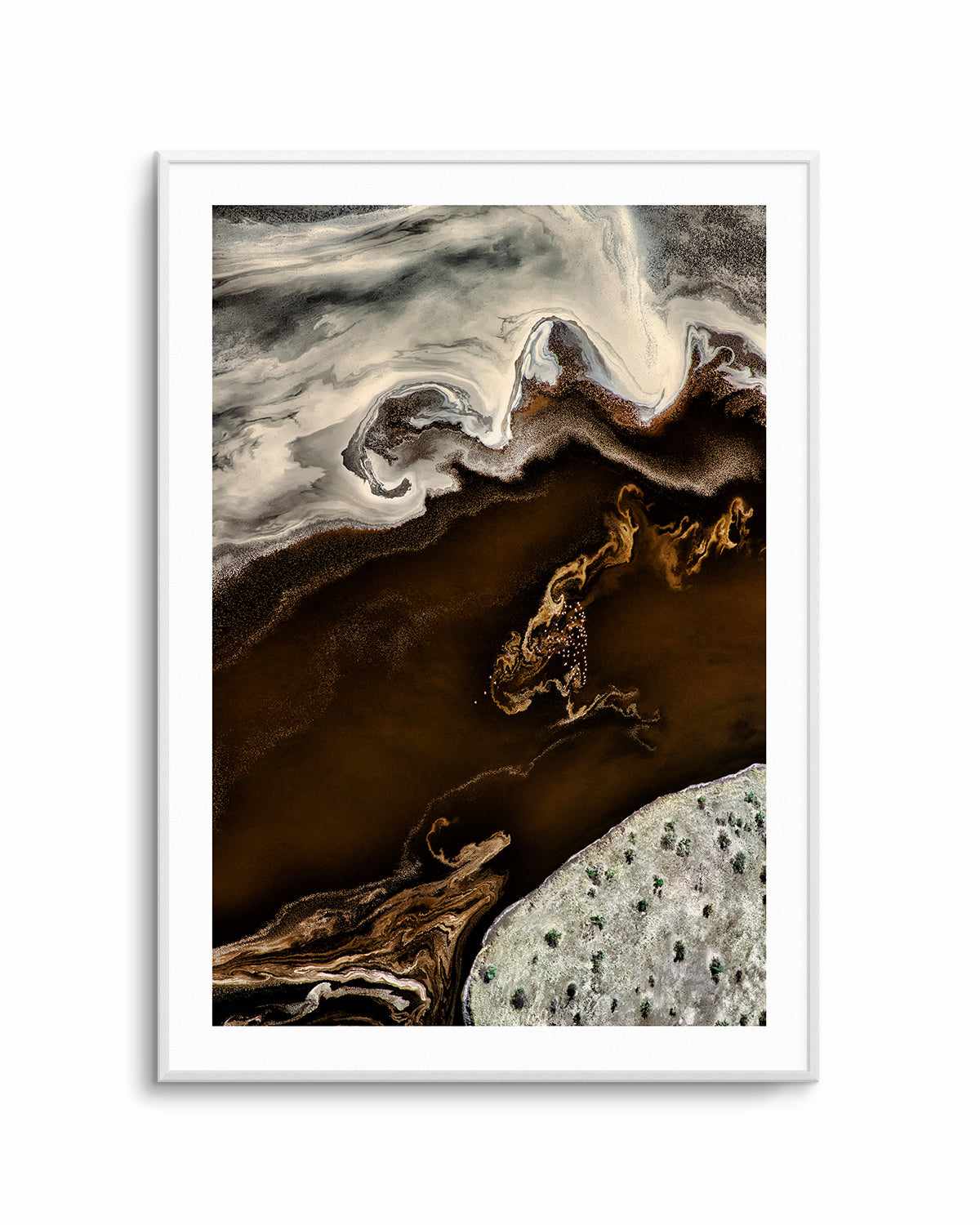 Bronzed Earth I by Phillip Chang Art Print