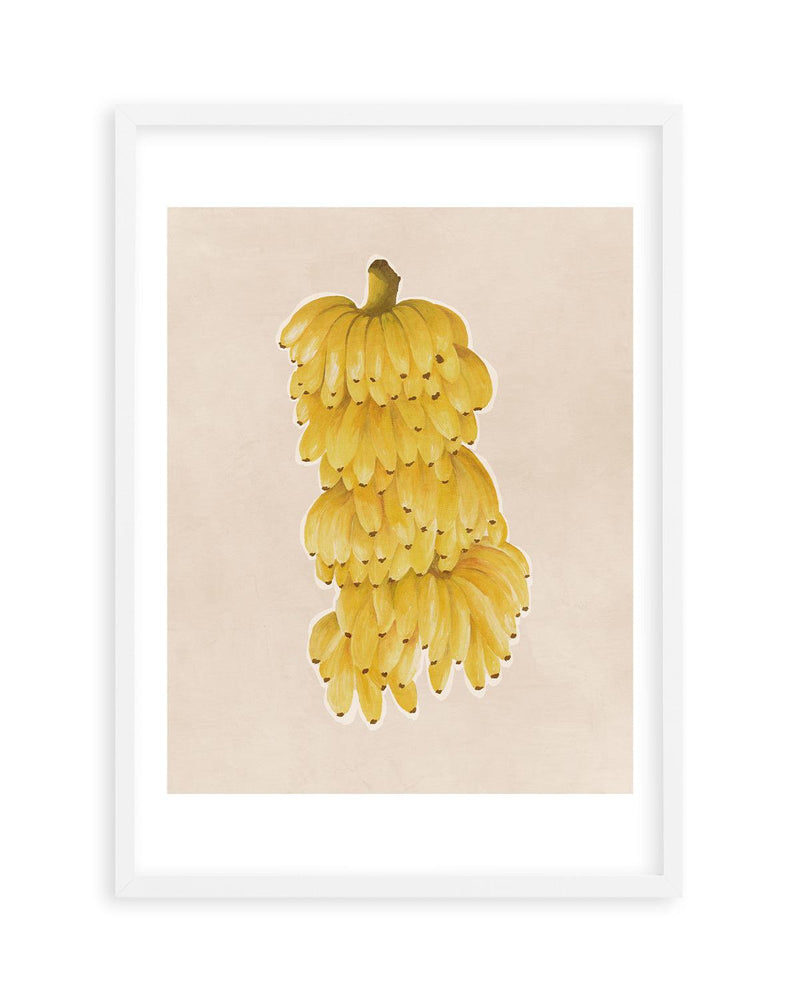 Bunch of Bananas Art Print-PRINT-Olive et Oriel-Olive et Oriel-A5 | 5.8" x 8.3" | 14.8 x 21cm-White-With White Border-Buy-Australian-Art-Prints-Online-with-Olive-et-Oriel-Your-Artwork-Specialists-Austrailia-Decorate-With-Coastal-Photo-Wall-Art-Prints-From-Our-Beach-House-Artwork-Collection-Fine-Poster-and-Framed-Artwork