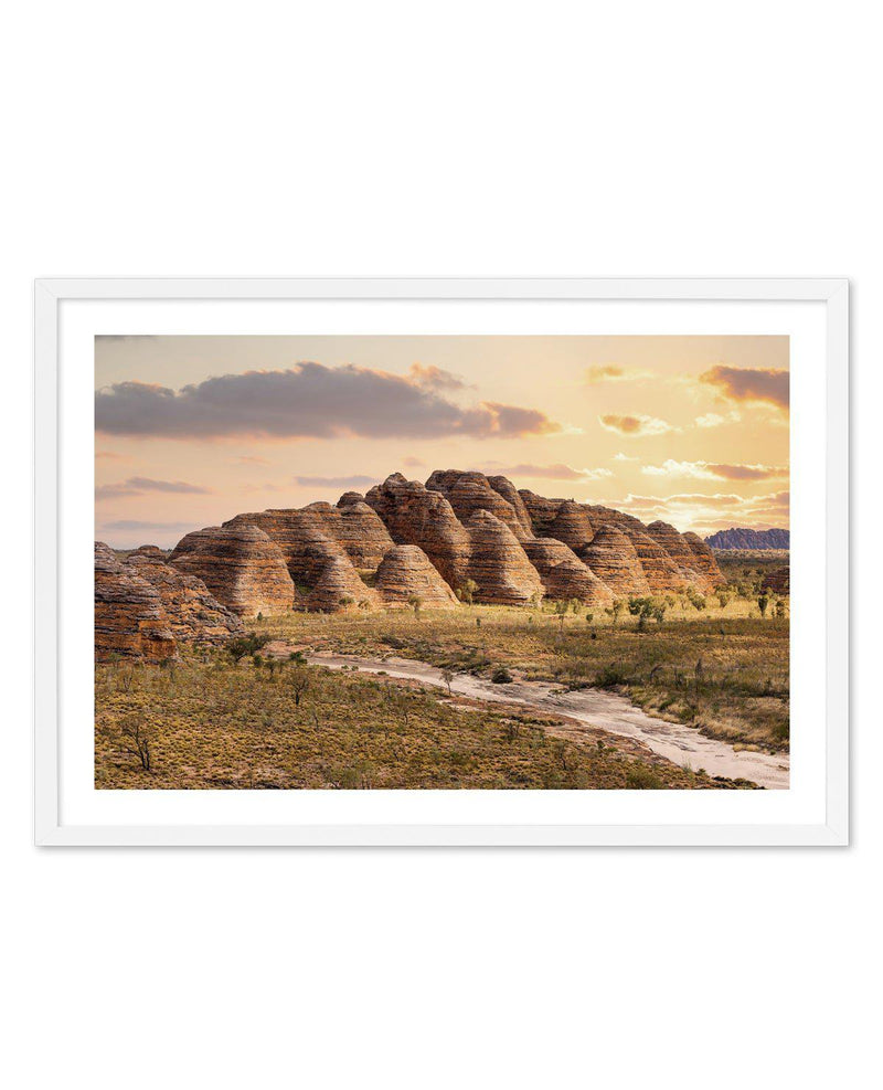 Bungle Bungle Range Art Print-PRINT-Olive et Oriel-Olive et Oriel-A5 | 5.8" x 8.3" | 14.8 x 21cm-White-With White Border-Buy-Australian-Art-Prints-Online-with-Olive-et-Oriel-Your-Artwork-Specialists-Austrailia-Decorate-With-Coastal-Photo-Wall-Art-Prints-From-Our-Beach-House-Artwork-Collection-Fine-Poster-and-Framed-Artwork