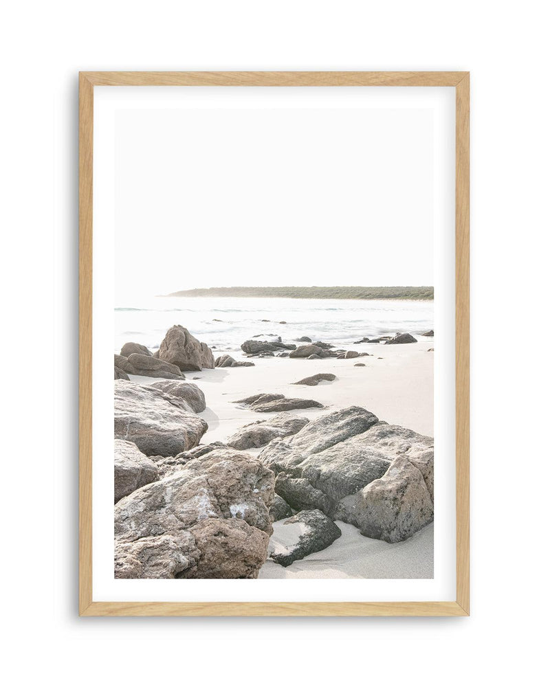 Bunker Bay Rocks I Art Print | PT-PRINT-Olive et Oriel-Olive et Oriel-A5 | 5.8" x 8.3" | 14.8 x 21cm-Oak-With White Border-Buy-Australian-Art-Prints-Online-with-Olive-et-Oriel-Your-Artwork-Specialists-Austrailia-Decorate-With-Coastal-Photo-Wall-Art-Prints-From-Our-Beach-House-Artwork-Collection-Fine-Poster-and-Framed-Artwork