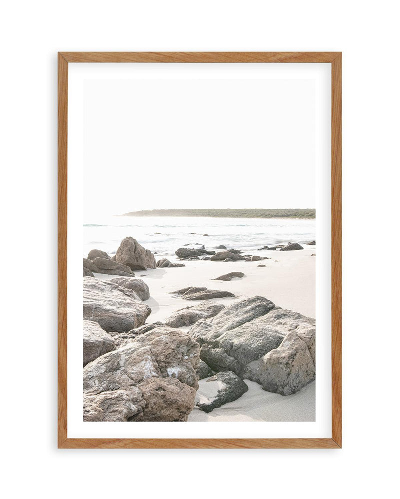 Bunker Bay Rocks I Art Print | PT-PRINT-Olive et Oriel-Olive et Oriel-50x70 cm | 19.6" x 27.5"-Walnut-With White Border-Buy-Australian-Art-Prints-Online-with-Olive-et-Oriel-Your-Artwork-Specialists-Austrailia-Decorate-With-Coastal-Photo-Wall-Art-Prints-From-Our-Beach-House-Artwork-Collection-Fine-Poster-and-Framed-Artwork