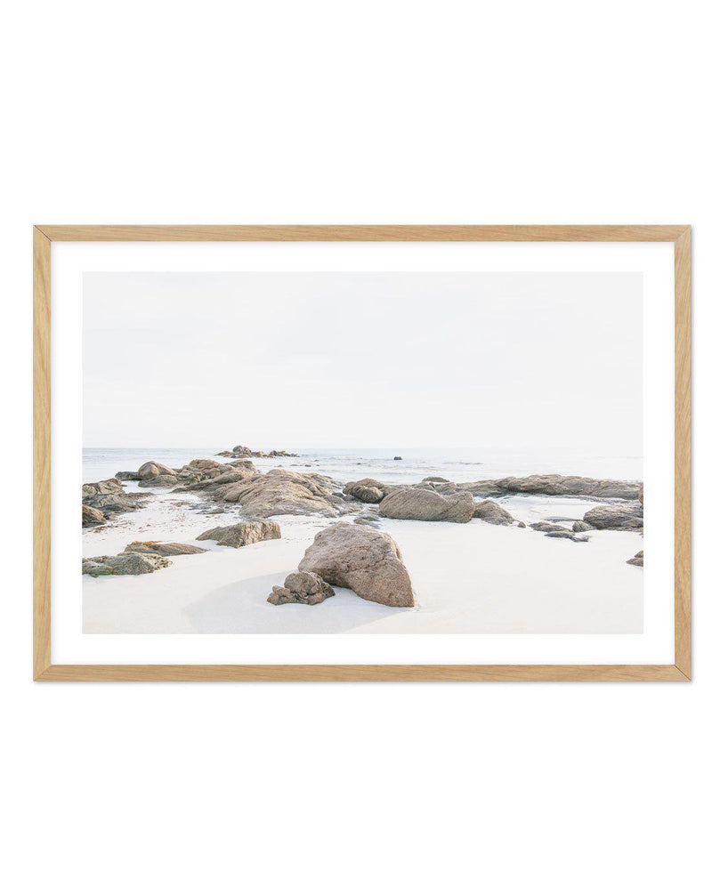 Bunker Bay Rocks II Art Print-PRINT-Olive et Oriel-Olive et Oriel-A5 | 5.8" x 8.3" | 14.8 x 21cm-Oak-With White Border-Buy-Australian-Art-Prints-Online-with-Olive-et-Oriel-Your-Artwork-Specialists-Austrailia-Decorate-With-Coastal-Photo-Wall-Art-Prints-From-Our-Beach-House-Artwork-Collection-Fine-Poster-and-Framed-Artwork