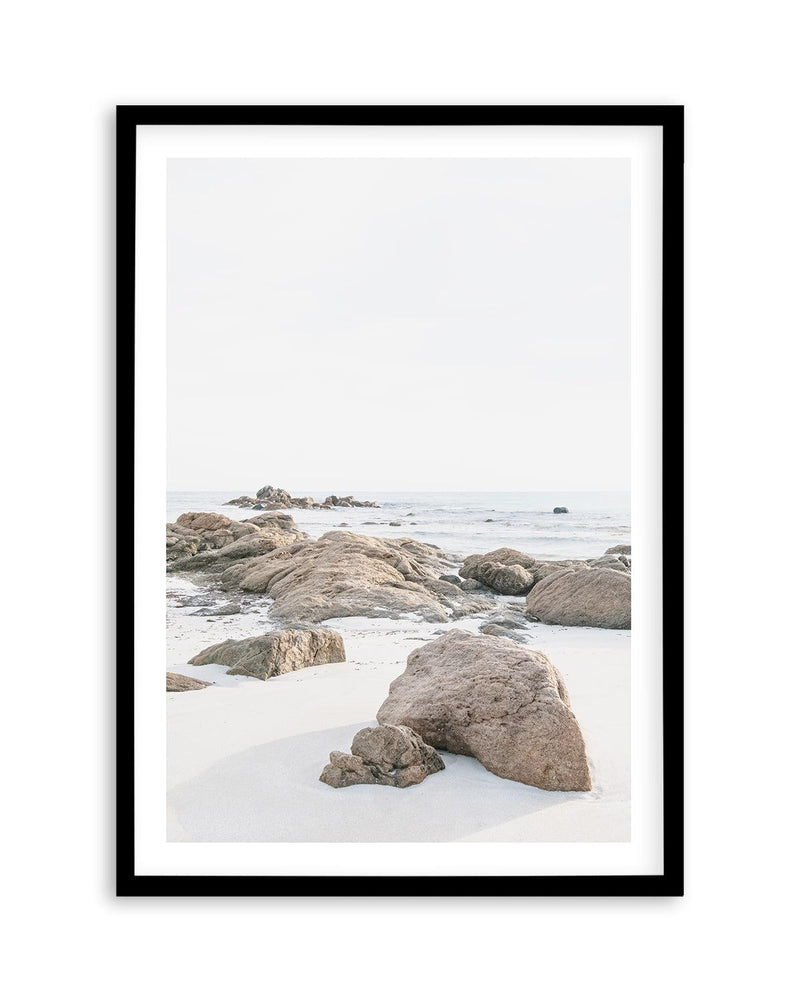 Bunker Bay Rocks II Art Print | PT-PRINT-Olive et Oriel-Olive et Oriel-A5 | 5.8" x 8.3" | 14.8 x 21cm-Black-With White Border-Buy-Australian-Art-Prints-Online-with-Olive-et-Oriel-Your-Artwork-Specialists-Austrailia-Decorate-With-Coastal-Photo-Wall-Art-Prints-From-Our-Beach-House-Artwork-Collection-Fine-Poster-and-Framed-Artwork