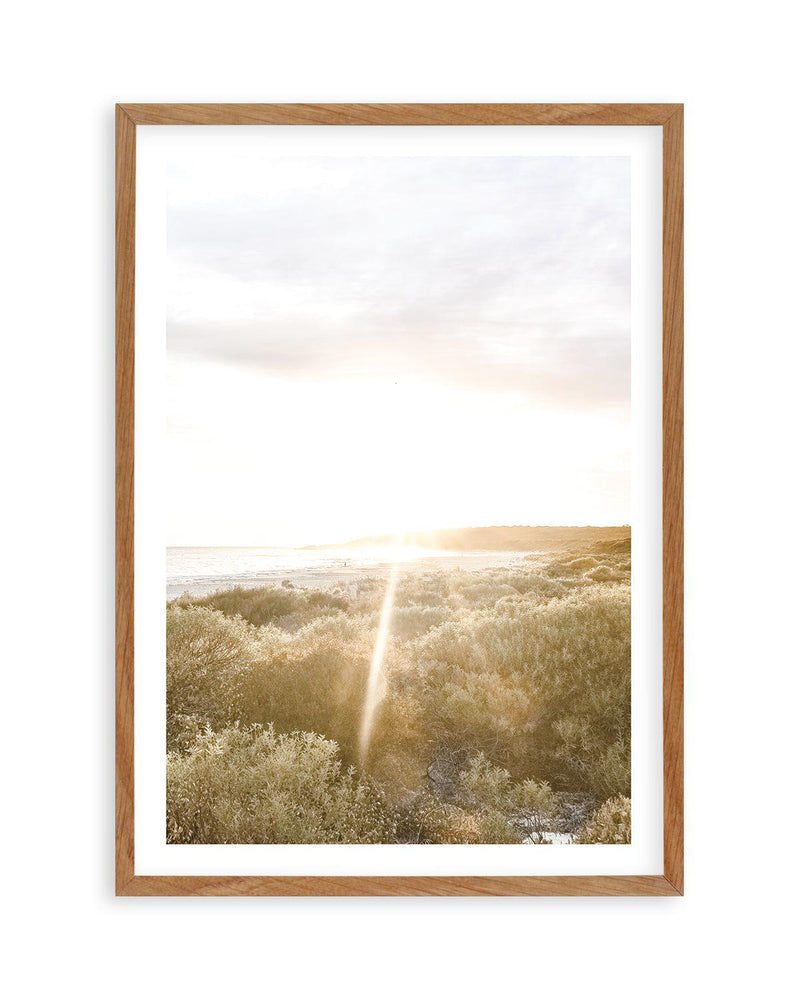 Bunker Bay, Sunset Art Print | PT-PRINT-Olive et Oriel-Olive et Oriel-50x70 cm | 19.6" x 27.5"-Walnut-With White Border-Buy-Australian-Art-Prints-Online-with-Olive-et-Oriel-Your-Artwork-Specialists-Austrailia-Decorate-With-Coastal-Photo-Wall-Art-Prints-From-Our-Beach-House-Artwork-Collection-Fine-Poster-and-Framed-Artwork