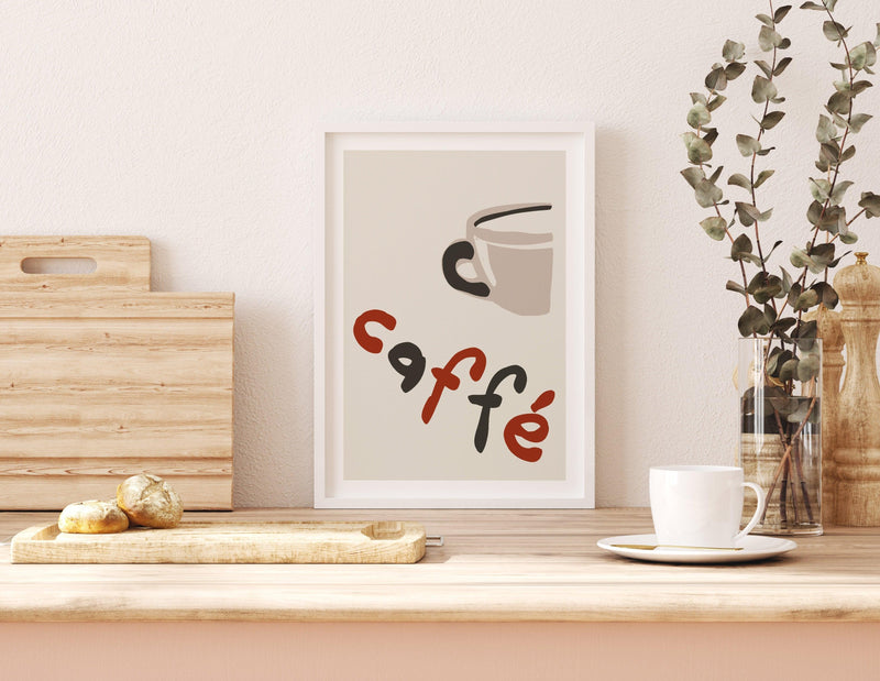 Buongiorno Caffe II Art Print-PRINT-Olive et Oriel-Simmo-Buy-Australian-Art-Prints-Online-with-Olive-et-Oriel-Your-Artwork-Specialists-Austrailia-Decorate-With-Coastal-Photo-Wall-Art-Prints-From-Our-Beach-House-Artwork-Collection-Fine-Poster-and-Framed-Artwork