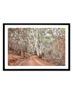 Bush Tracks Art Print-PRINT-Olive et Oriel-Olive et Oriel-A5 | 5.8" x 8.3" | 14.8 x 21cm-Black-With White Border-Buy-Australian-Art-Prints-Online-with-Olive-et-Oriel-Your-Artwork-Specialists-Austrailia-Decorate-With-Coastal-Photo-Wall-Art-Prints-From-Our-Beach-House-Artwork-Collection-Fine-Poster-and-Framed-Artwork
