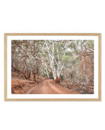 Bush Tracks Art Print-PRINT-Olive et Oriel-Olive et Oriel-A5 | 5.8" x 8.3" | 14.8 x 21cm-Oak-With White Border-Buy-Australian-Art-Prints-Online-with-Olive-et-Oriel-Your-Artwork-Specialists-Austrailia-Decorate-With-Coastal-Photo-Wall-Art-Prints-From-Our-Beach-House-Artwork-Collection-Fine-Poster-and-Framed-Artwork