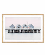 Busselton Jetty, WA Art Print-PRINT-Olive et Oriel-Olive et Oriel-A5 | 5.8" x 8.3" | 14.8 x 21cm-Oak-With White Border-Buy-Australian-Art-Prints-Online-with-Olive-et-Oriel-Your-Artwork-Specialists-Austrailia-Decorate-With-Coastal-Photo-Wall-Art-Prints-From-Our-Beach-House-Artwork-Collection-Fine-Poster-and-Framed-Artwork
