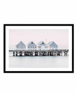 Busselton Jetty, WA Art Print-PRINT-Olive et Oriel-Olive et Oriel-A5 | 5.8" x 8.3" | 14.8 x 21cm-Black-With White Border-Buy-Australian-Art-Prints-Online-with-Olive-et-Oriel-Your-Artwork-Specialists-Austrailia-Decorate-With-Coastal-Photo-Wall-Art-Prints-From-Our-Beach-House-Artwork-Collection-Fine-Poster-and-Framed-Artwork