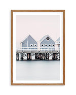 Busselton Jetty, WA Art Print | PT-PRINT-Olive et Oriel-Olive et Oriel-50x70 cm | 19.6" x 27.5"-Walnut-With White Border-Buy-Australian-Art-Prints-Online-with-Olive-et-Oriel-Your-Artwork-Specialists-Austrailia-Decorate-With-Coastal-Photo-Wall-Art-Prints-From-Our-Beach-House-Artwork-Collection-Fine-Poster-and-Framed-Artwork