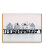 Busselton Jetty, WA | Framed Canvas-CANVAS-You can shop wall art online with Olive et Oriel for everything from abstract art to fun kids wall art. Our beautiful modern art prints and canvas art are available from large canvas prints to wall art paintings and our proudly Australian artwork collection offers only the highest quality framed large wall art and canvas art Australia - You can buy fashion photography prints or Hampton print posters and paintings on canvas from Olive et Oriel and have t