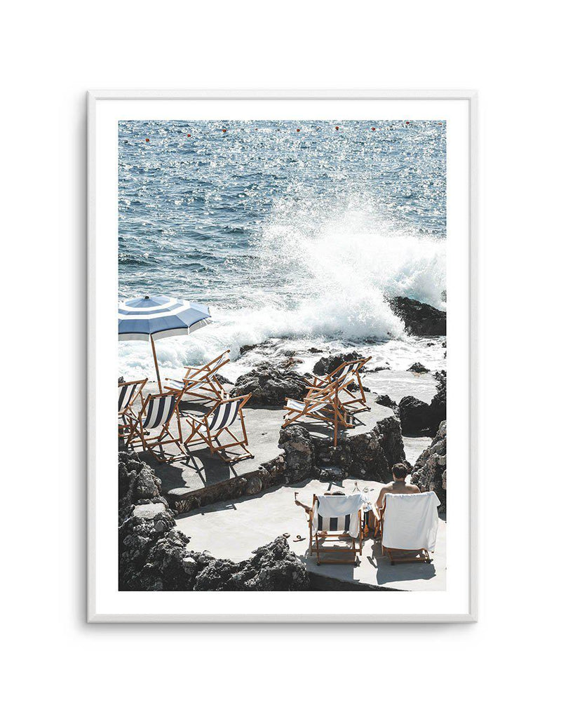 By The Sea In Capri Art Print-PRINT-Olive et Oriel-Olive et Oriel-A5 | 5.8" x 8.3" | 14.8 x 21cm-Unframed Art Print-With White Border-Buy-Australian-Art-Prints-Online-with-Olive-et-Oriel-Your-Artwork-Specialists-Austrailia-Decorate-With-Coastal-Photo-Wall-Art-Prints-From-Our-Beach-House-Artwork-Collection-Fine-Poster-and-Framed-Artwork