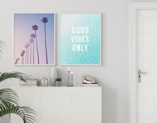 Good Vibes Only | Ocean Art Print-PRINT-Olive et Oriel-Olive et Oriel-Buy-Australian-Art-Prints-Online-with-Olive-et-Oriel-Your-Artwork-Specialists-Austrailia-Decorate-With-Coastal-Photo-Wall-Art-Prints-From-Our-Beach-House-Artwork-Collection-Fine-Poster-and-Framed-Artwork