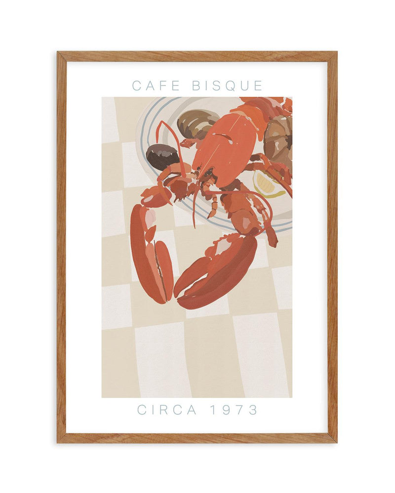 Cafe Bisque Art Print-PRINT-Olive et Oriel-Olive et Oriel-50x70 cm | 19.6" x 27.5"-Walnut-With White Border-Buy-Australian-Art-Prints-Online-with-Olive-et-Oriel-Your-Artwork-Specialists-Austrailia-Decorate-With-Coastal-Photo-Wall-Art-Prints-From-Our-Beach-House-Artwork-Collection-Fine-Poster-and-Framed-Artwork