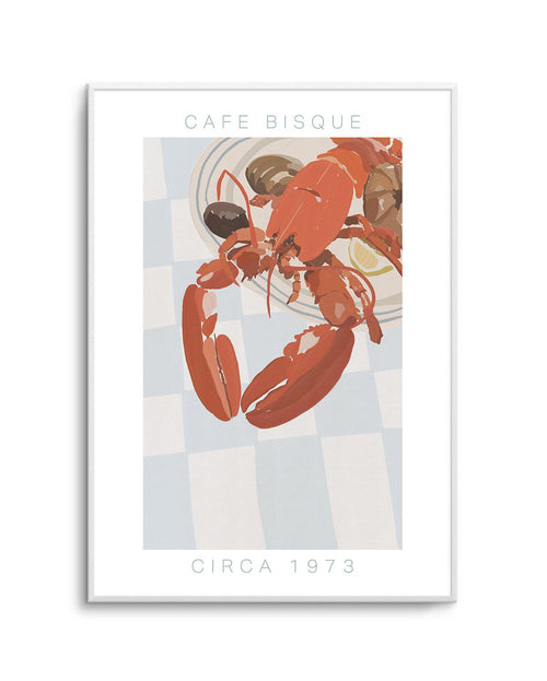 Cafe Bisque | Blue Art Print-PRINT-Olive et Oriel-Olive et Oriel-Buy-Australian-Art-Prints-Online-with-Olive-et-Oriel-Your-Artwork-Specialists-Austrailia-Decorate-With-Coastal-Photo-Wall-Art-Prints-From-Our-Beach-House-Artwork-Collection-Fine-Poster-and-Framed-Artwork