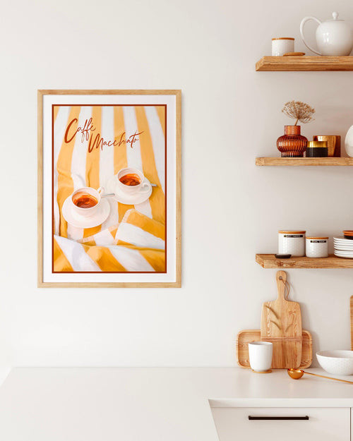 Caffe Macchiato Art Print-PRINT-Olive et Oriel-Olive et Oriel-Buy-Australian-Art-Prints-Online-with-Olive-et-Oriel-Your-Artwork-Specialists-Austrailia-Decorate-With-Coastal-Photo-Wall-Art-Prints-From-Our-Beach-House-Artwork-Collection-Fine-Poster-and-Framed-Artwork