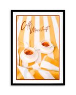 Caffe Macchiato Art Print-PRINT-Olive et Oriel-Olive et Oriel-A5 | 5.8" x 8.3" | 14.8 x 21cm-Black-With White Border-Buy-Australian-Art-Prints-Online-with-Olive-et-Oriel-Your-Artwork-Specialists-Austrailia-Decorate-With-Coastal-Photo-Wall-Art-Prints-From-Our-Beach-House-Artwork-Collection-Fine-Poster-and-Framed-Artwork