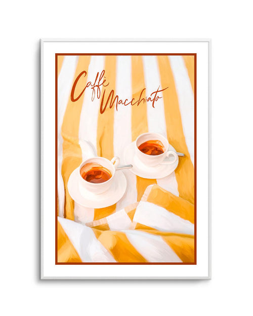 Caffe Macchiato Art Print-PRINT-Olive et Oriel-Olive et Oriel-Buy-Australian-Art-Prints-Online-with-Olive-et-Oriel-Your-Artwork-Specialists-Austrailia-Decorate-With-Coastal-Photo-Wall-Art-Prints-From-Our-Beach-House-Artwork-Collection-Fine-Poster-and-Framed-Artwork