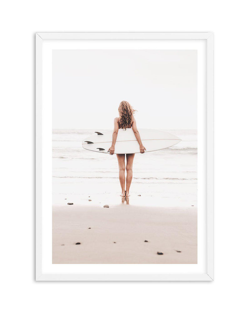 California Girl Art Print-PRINT-Olive et Oriel-Olive et Oriel-A5 | 5.8" x 8.3" | 14.8 x 21cm-White-With White Border-Buy-Australian-Art-Prints-Online-with-Olive-et-Oriel-Your-Artwork-Specialists-Austrailia-Decorate-With-Coastal-Photo-Wall-Art-Prints-From-Our-Beach-House-Artwork-Collection-Fine-Poster-and-Framed-Artwork