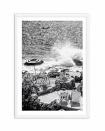 Capri Beach Club I | B&W Art Print-PRINT-Olive et Oriel-Olive et Oriel-A5 | 5.8" x 8.3" | 14.8 x 21cm-White-With White Border-Buy-Australian-Art-Prints-Online-with-Olive-et-Oriel-Your-Artwork-Specialists-Austrailia-Decorate-With-Coastal-Photo-Wall-Art-Prints-From-Our-Beach-House-Artwork-Collection-Fine-Poster-and-Framed-Artwork