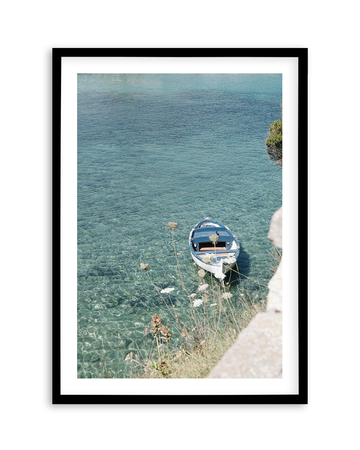 Capri Boat by Renee Rae Art Print