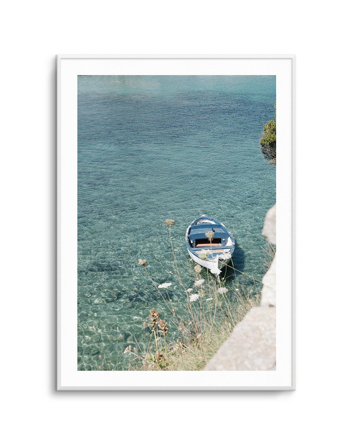 Capri Boat by Renee Rae Art Print