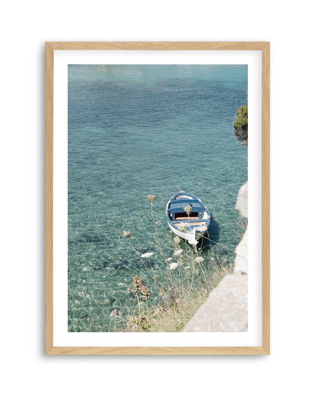 Capri Boat by Renee Rae Art Print