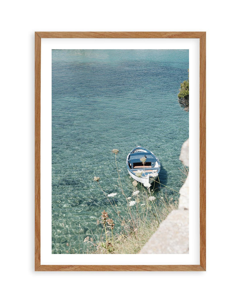Capri Boat by Renee Rae Art Print