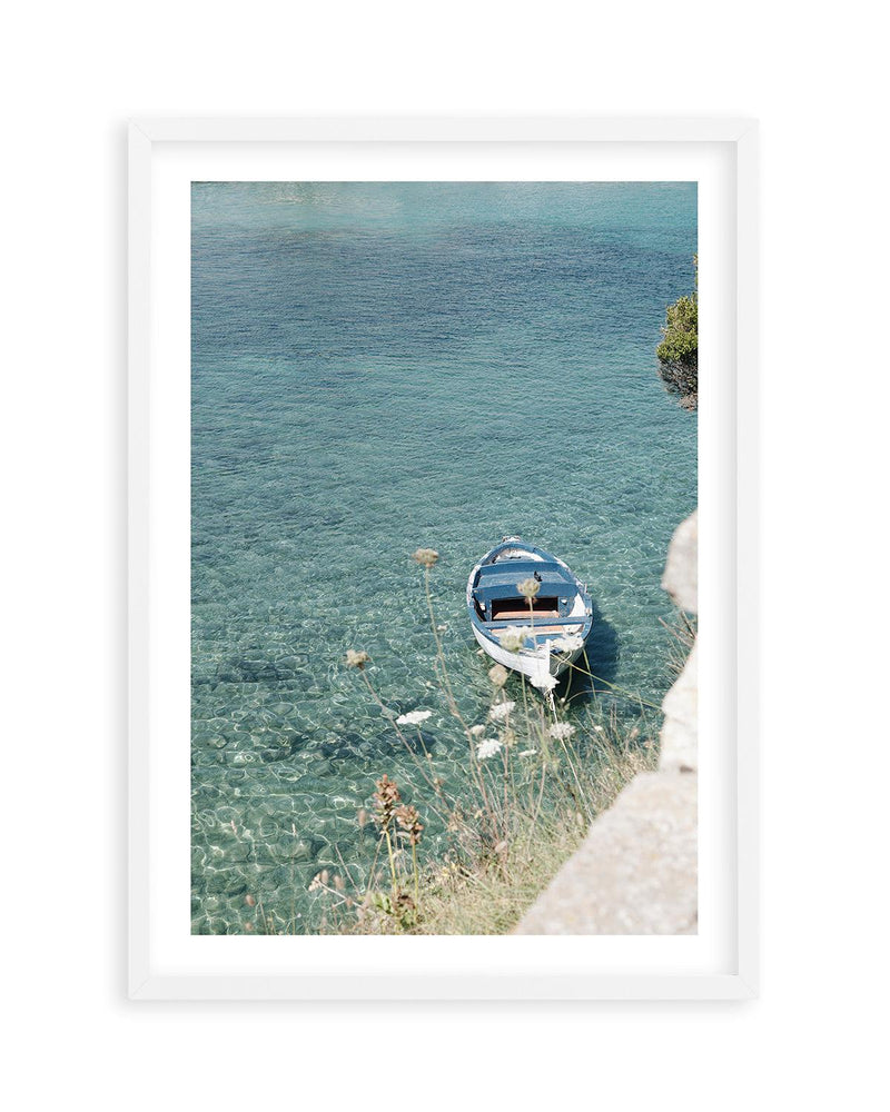 Capri Boat by Renee Rae Art Print
