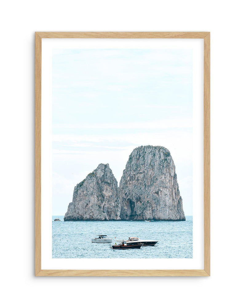 Capri Days, Italy Art Print-PRINT-Olive et Oriel-Olive et Oriel-A5 | 5.8" x 8.3" | 14.8 x 21cm-Oak-With White Border-Buy-Australian-Art-Prints-Online-with-Olive-et-Oriel-Your-Artwork-Specialists-Austrailia-Decorate-With-Coastal-Photo-Wall-Art-Prints-From-Our-Beach-House-Artwork-Collection-Fine-Poster-and-Framed-Artwork