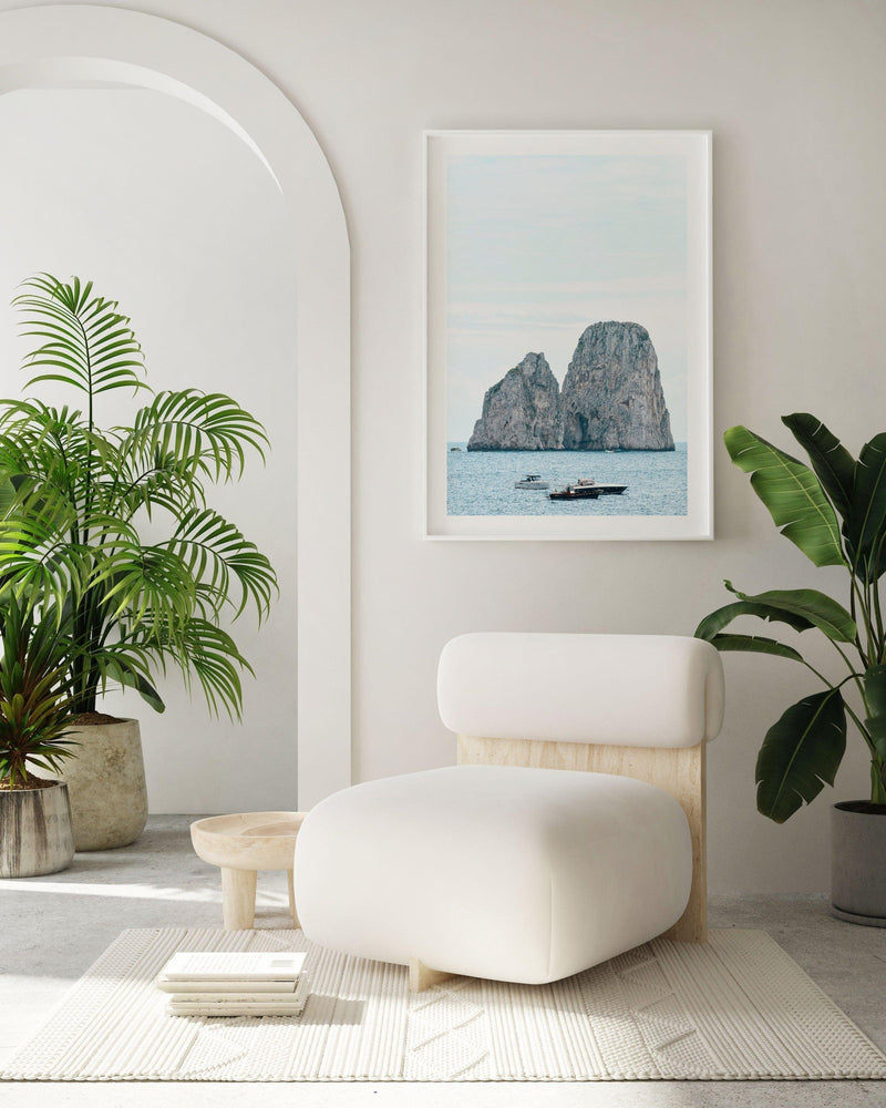 Capri Days, Italy Art Print-PRINT-Olive et Oriel-Olive et Oriel-Buy-Australian-Art-Prints-Online-with-Olive-et-Oriel-Your-Artwork-Specialists-Austrailia-Decorate-With-Coastal-Photo-Wall-Art-Prints-From-Our-Beach-House-Artwork-Collection-Fine-Poster-and-Framed-Artwork