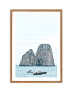 Capri Days, Italy Art Print-PRINT-Olive et Oriel-Olive et Oriel-50x70 cm | 19.6" x 27.5"-Walnut-With White Border-Buy-Australian-Art-Prints-Online-with-Olive-et-Oriel-Your-Artwork-Specialists-Austrailia-Decorate-With-Coastal-Photo-Wall-Art-Prints-From-Our-Beach-House-Artwork-Collection-Fine-Poster-and-Framed-Artwork