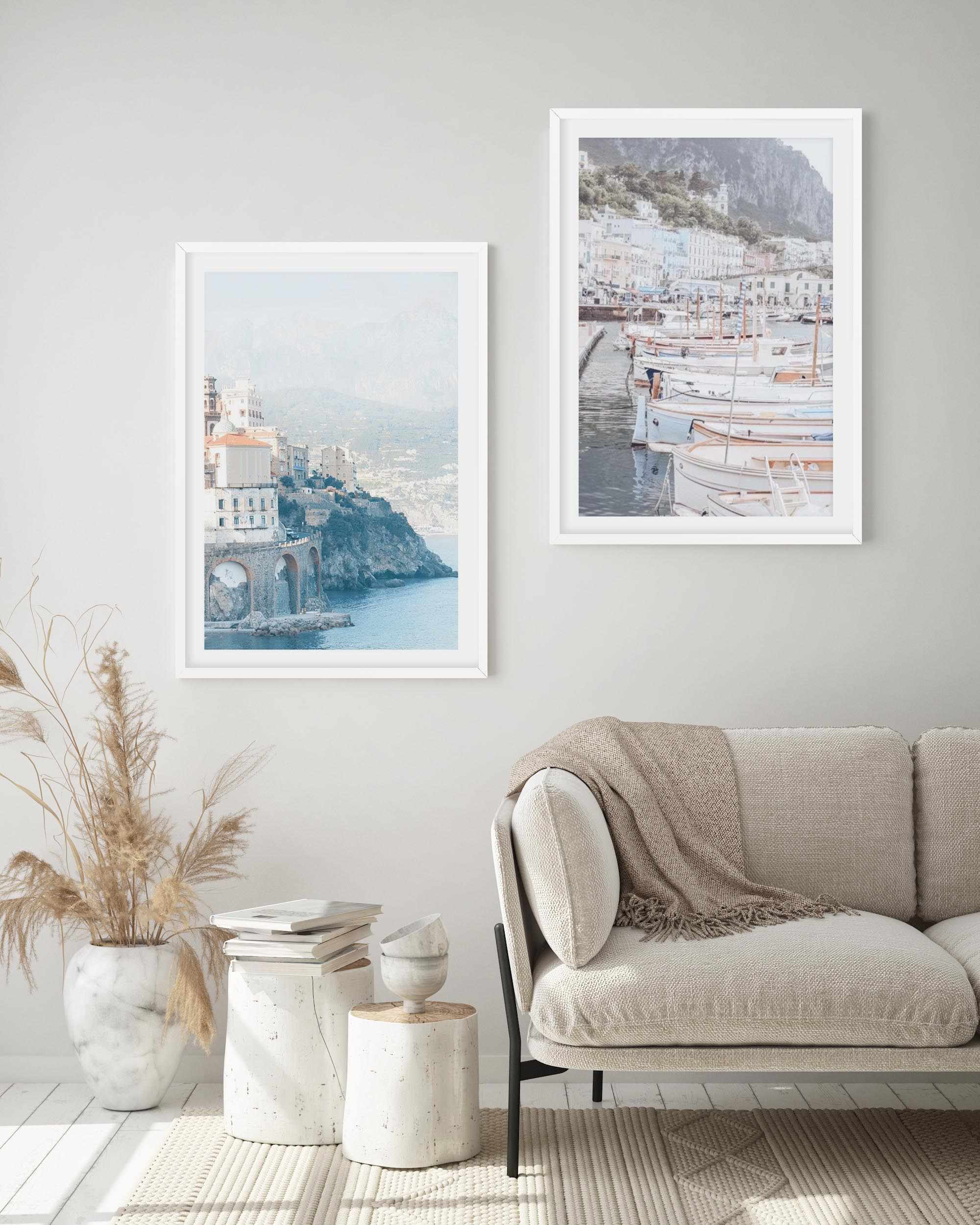 Capri Marina Art Print-PRINT-Olive et Oriel-Olive et Oriel-Buy-Australian-Art-Prints-Online-with-Olive-et-Oriel-Your-Artwork-Specialists-Austrailia-Decorate-With-Coastal-Photo-Wall-Art-Prints-From-Our-Beach-House-Artwork-Collection-Fine-Poster-and-Framed-Artwork