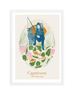 Capricorn By Jenny Liz Rome Art Print-PRINT-Olive et Oriel-Olive et Oriel-A5 | 5.8" x 8.3" | 14.8 x 21cm-White-With White Border-Buy-Australian-Art-Prints-Online-with-Olive-et-Oriel-Your-Artwork-Specialists-Austrailia-Decorate-With-Coastal-Photo-Wall-Art-Prints-From-Our-Beach-House-Artwork-Collection-Fine-Poster-and-Framed-Artwork