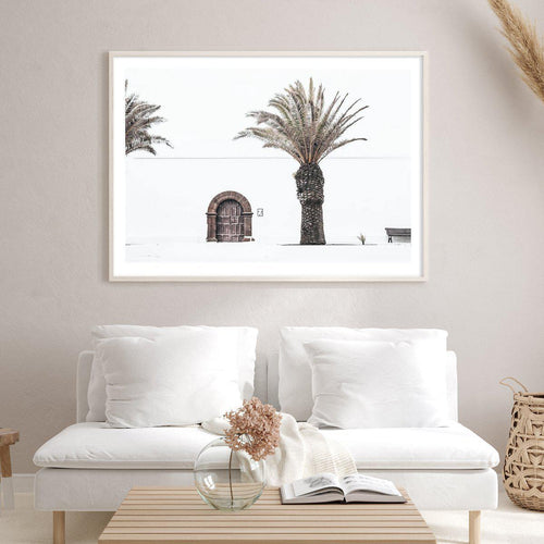 Casablanca Days | LS Art Print-Shop Australian Art Prints Online with Olive et Oriel - Our collection of Moroccan art prints offer unique wall art including moroccan arches and pink morocco doors of marrakech - this collection will add soft feminine colour to your walls and some may say bohemian style. These traditional morocco landscape photography includes desert scenes of palm trees and camel art prints - there is art on canvas and extra large wall art with fast, free shipping across Australi