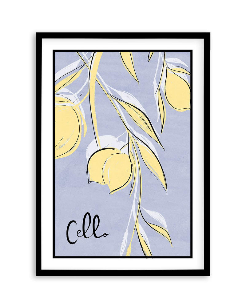 Cello Art Print-PRINT-Olive et Oriel-Olive et Oriel-A5 | 5.8" x 8.3" | 14.8 x 21cm-Black-With White Border-Buy-Australian-Art-Prints-Online-with-Olive-et-Oriel-Your-Artwork-Specialists-Austrailia-Decorate-With-Coastal-Photo-Wall-Art-Prints-From-Our-Beach-House-Artwork-Collection-Fine-Poster-and-Framed-Artwork