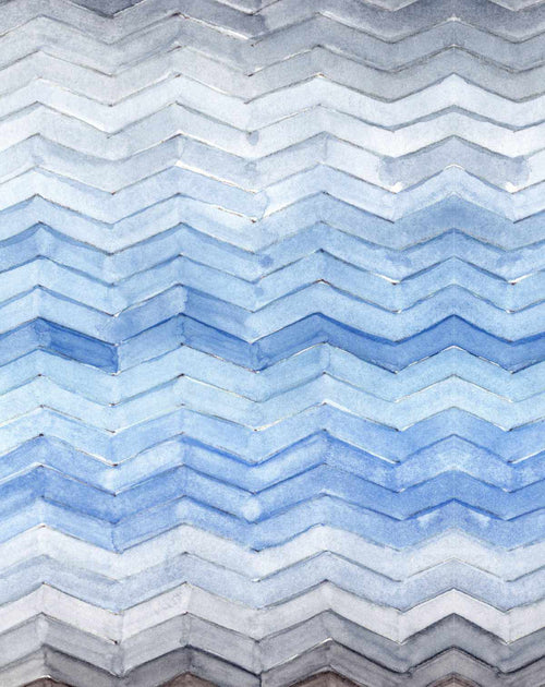 Chevron in Watercolour Wallpaper-Wallpaper-Buy Kids Removable Wallpaper Online Our Custom Made Children√¢‚Ç¨‚Ñ¢s Wallpapers Are A Fun Way To Decorate And Enhance Boys Bedroom Decor And Girls Bedrooms They Are An Amazing Addition To Your Kids Bedroom Walls Our Collection of Kids Wallpaper Is Sure To Transform Your Kids Rooms Interior Style From Pink Wallpaper To Dinosaur Wallpaper Even Marble Wallpapers For Teen Boys Shop Peel And Stick Wallpaper Online Today With Olive et Oriel
