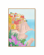Cinque Terre, Italy II by Petra Lizde | Framed Canvas Art Print