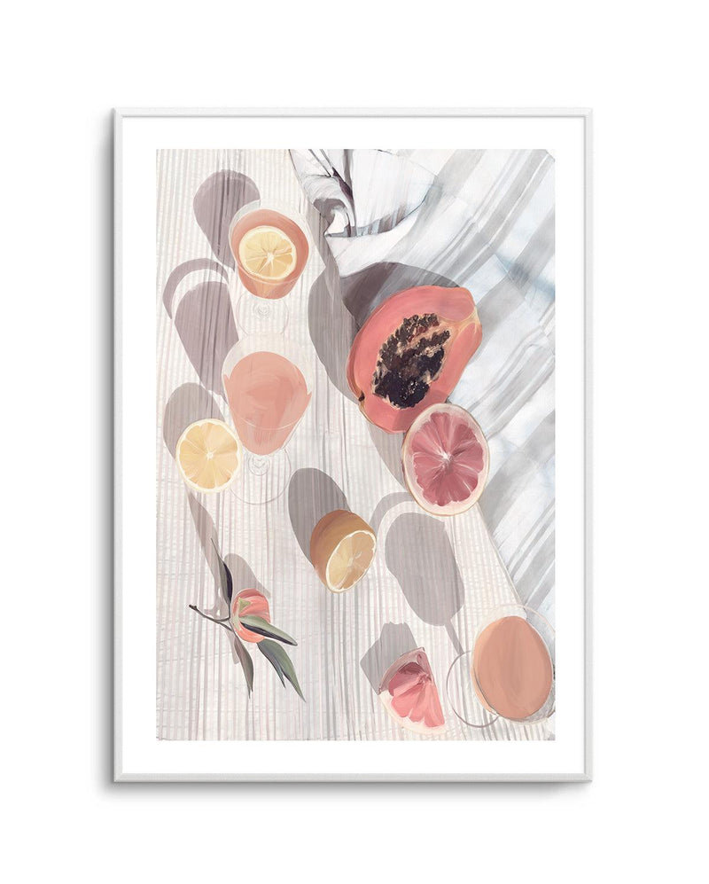 Citrus Still Life Art Print-PRINT-Olive et Oriel-Olive et Oriel-Buy-Australian-Art-Prints-Online-with-Olive-et-Oriel-Your-Artwork-Specialists-Austrailia-Decorate-With-Coastal-Photo-Wall-Art-Prints-From-Our-Beach-House-Artwork-Collection-Fine-Poster-and-Framed-Artwork