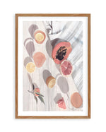 Citrus Still Life Art Print-PRINT-Olive et Oriel-Olive et Oriel-50x70 cm | 19.6" x 27.5"-Walnut-With White Border-Buy-Australian-Art-Prints-Online-with-Olive-et-Oriel-Your-Artwork-Specialists-Austrailia-Decorate-With-Coastal-Photo-Wall-Art-Prints-From-Our-Beach-House-Artwork-Collection-Fine-Poster-and-Framed-Artwork