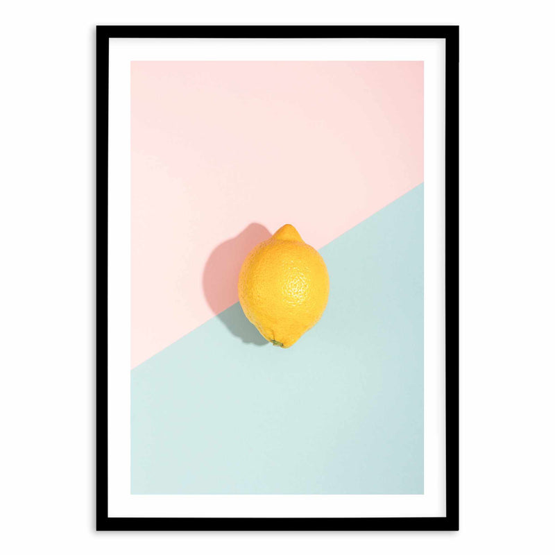 Citrus Pop Art Print-PRINT-Olive et Oriel-Olive et Oriel-A5 | 5.8" x 8.3" | 14.8 x 21cm-Black-With White Border-Buy-Australian-Art-Prints-Online-with-Olive-et-Oriel-Your-Artwork-Specialists-Austrailia-Decorate-With-Coastal-Photo-Wall-Art-Prints-From-Our-Beach-House-Artwork-Collection-Fine-Poster-and-Framed-Artwork
