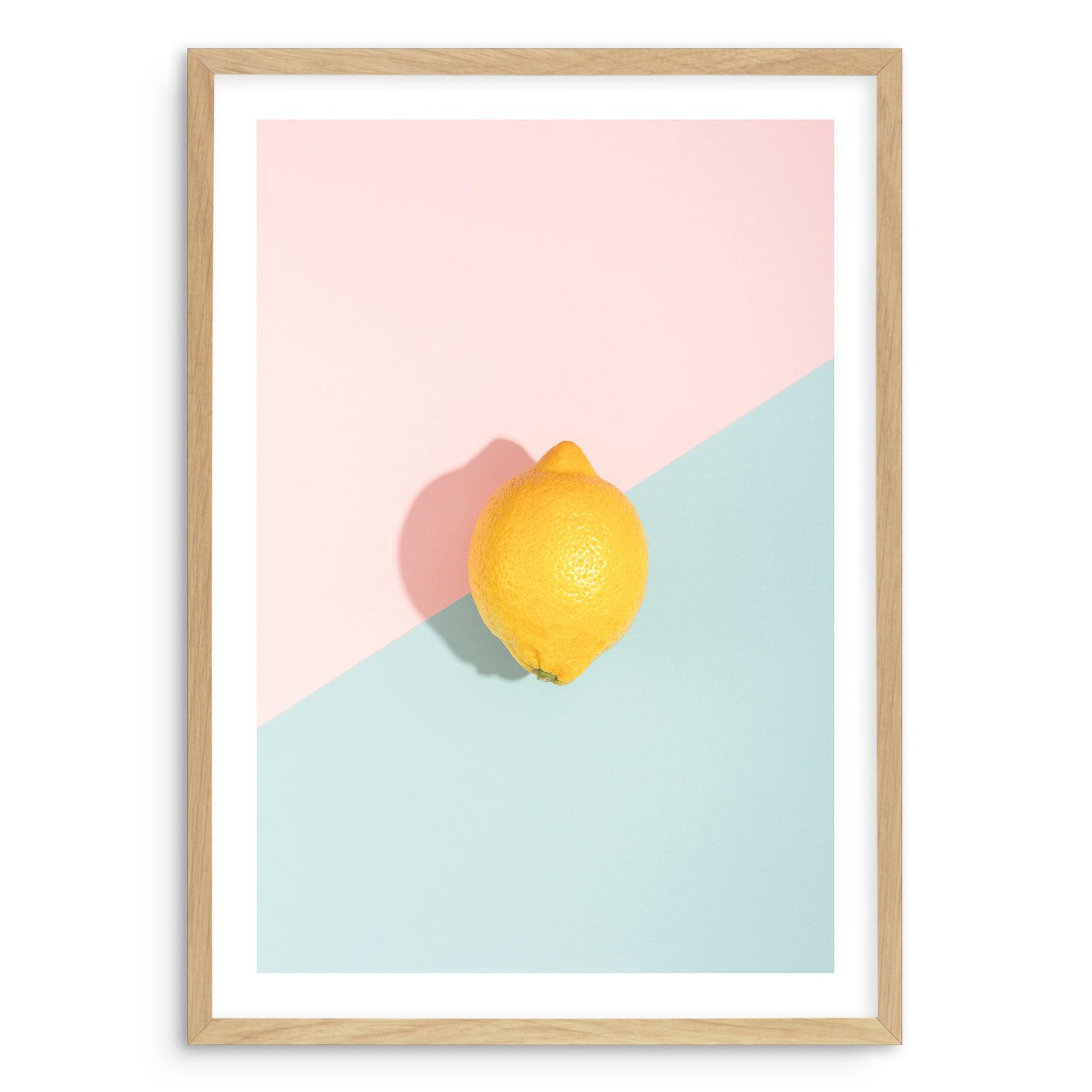 Citrus Pop Art Print-PRINT-Olive et Oriel-Olive et Oriel-A5 | 5.8" x 8.3" | 14.8 x 21cm-Oak-With White Border-Buy-Australian-Art-Prints-Online-with-Olive-et-Oriel-Your-Artwork-Specialists-Austrailia-Decorate-With-Coastal-Photo-Wall-Art-Prints-From-Our-Beach-House-Artwork-Collection-Fine-Poster-and-Framed-Artwork