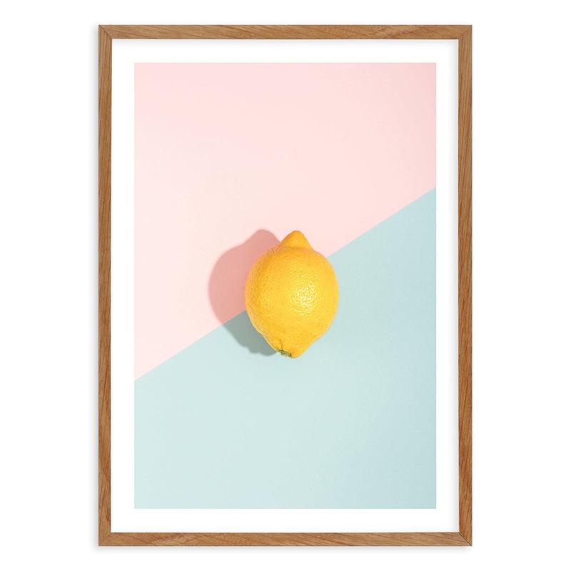 Citrus Pop Art Print-PRINT-Olive et Oriel-Olive et Oriel-50x70 cm | 19.6" x 27.5"-Walnut-With White Border-Buy-Australian-Art-Prints-Online-with-Olive-et-Oriel-Your-Artwork-Specialists-Austrailia-Decorate-With-Coastal-Photo-Wall-Art-Prints-From-Our-Beach-House-Artwork-Collection-Fine-Poster-and-Framed-Artwork