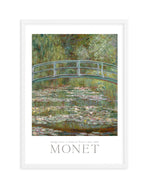 Bridge Over a Pond of Water Lilies 1899 by Claude Monet Art Print-PRINT-Olive et Oriel-Olive et Oriel-A5 | 5.8" x 8.3" | 14.8 x 21cm-White-With White Border-Buy-Australian-Art-Prints-Online-with-Olive-et-Oriel-Your-Artwork-Specialists-Austrailia-Decorate-With-Coastal-Photo-Wall-Art-Prints-From-Our-Beach-House-Artwork-Collection-Fine-Poster-and-Framed-Artwork