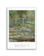 Bridge Over a Pond of Water Lilies 1899 by Claude Monet Art Print-PRINT-Olive et Oriel-Olive et Oriel-A5 | 5.8" x 8.3" | 14.8 x 21cm-Unframed Art Print-With White Border-Buy-Australian-Art-Prints-Online-with-Olive-et-Oriel-Your-Artwork-Specialists-Austrailia-Decorate-With-Coastal-Photo-Wall-Art-Prints-From-Our-Beach-House-Artwork-Collection-Fine-Poster-and-Framed-Artwork