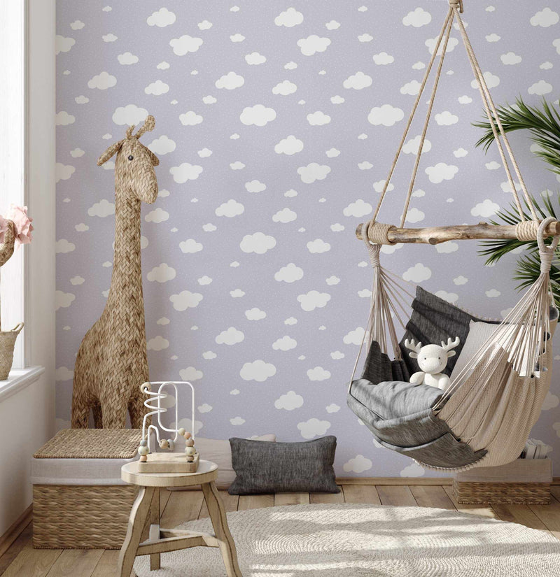 Decor1ders SelfAdhesive Wallpaper Waterproof Stick and Peel Wallpapers  for Bedroom Walls Kitchen BlueSky Cloud Big