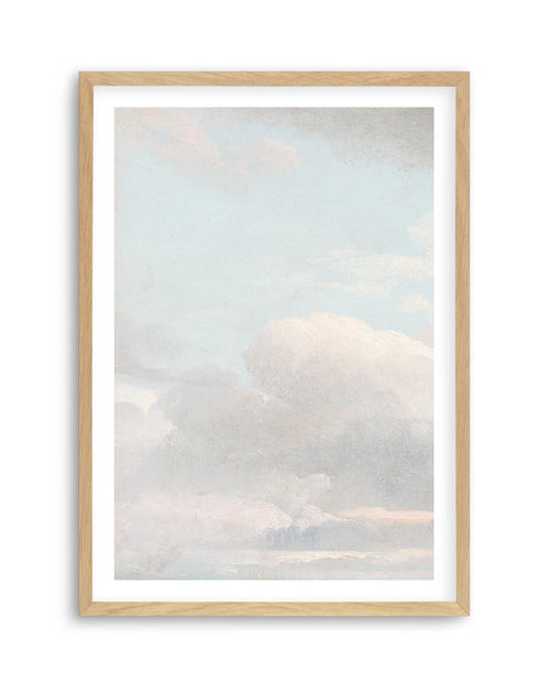 Clouds at Dusk I Art Print | PT-PRINT-Olive et Oriel-Olive et Oriel-A5 | 5.8" x 8.3" | 14.8 x 21cm-Oak-With White Border-Buy-Australian-Art-Prints-Online-with-Olive-et-Oriel-Your-Artwork-Specialists-Austrailia-Decorate-With-Coastal-Photo-Wall-Art-Prints-From-Our-Beach-House-Artwork-Collection-Fine-Poster-and-Framed-Artwork