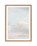 Clouds at Dusk I Art Print | PT-PRINT-Olive et Oriel-Olive et Oriel-50x70 cm | 19.6" x 27.5"-Walnut-With White Border-Buy-Australian-Art-Prints-Online-with-Olive-et-Oriel-Your-Artwork-Specialists-Austrailia-Decorate-With-Coastal-Photo-Wall-Art-Prints-From-Our-Beach-House-Artwork-Collection-Fine-Poster-and-Framed-Artwork