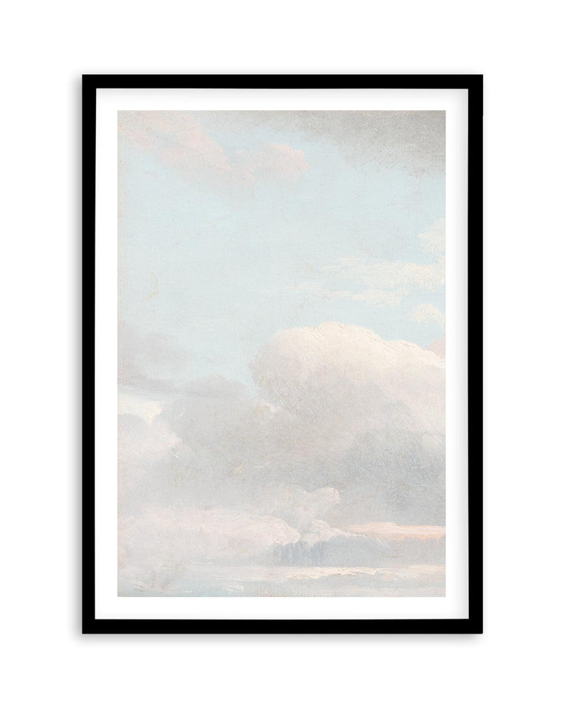 Clouds at Dusk I Art Print | PT-PRINT-Olive et Oriel-Olive et Oriel-A5 | 5.8" x 8.3" | 14.8 x 21cm-Black-With White Border-Buy-Australian-Art-Prints-Online-with-Olive-et-Oriel-Your-Artwork-Specialists-Austrailia-Decorate-With-Coastal-Photo-Wall-Art-Prints-From-Our-Beach-House-Artwork-Collection-Fine-Poster-and-Framed-Artwork